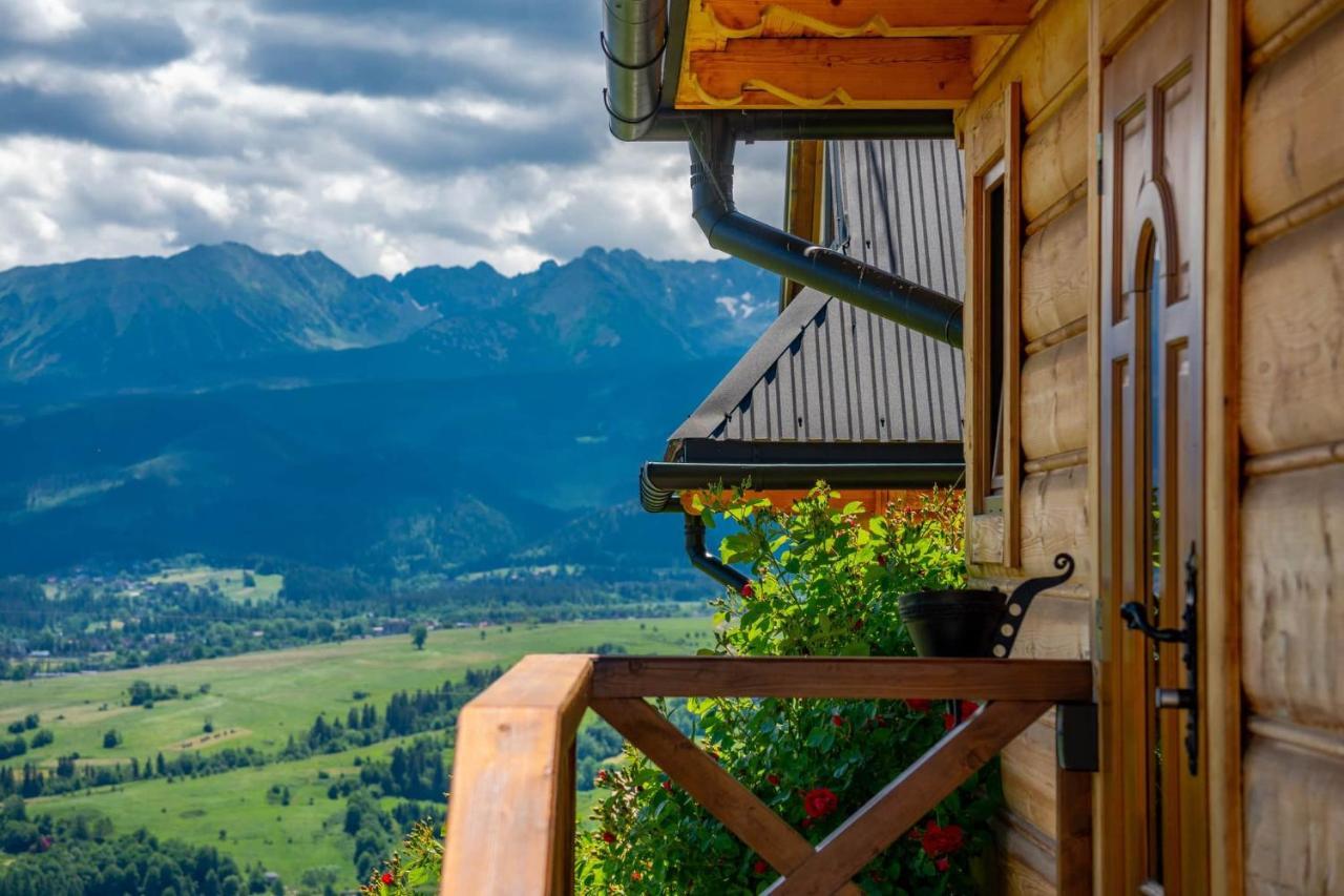 Domki Widokowe Wooden Luxury Chalet & Jacuzzi Zab Exterior photo