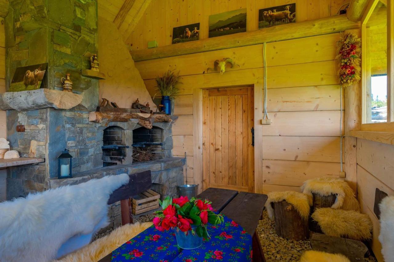 Domki Widokowe Wooden Luxury Chalet & Jacuzzi Zab Exterior photo